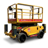 Equipment listing - Haulotte 12m Rough Terrain Scissor Lift
