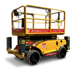 Equipment listing - Haulotte 12m Rough Terrain Scissor Lift